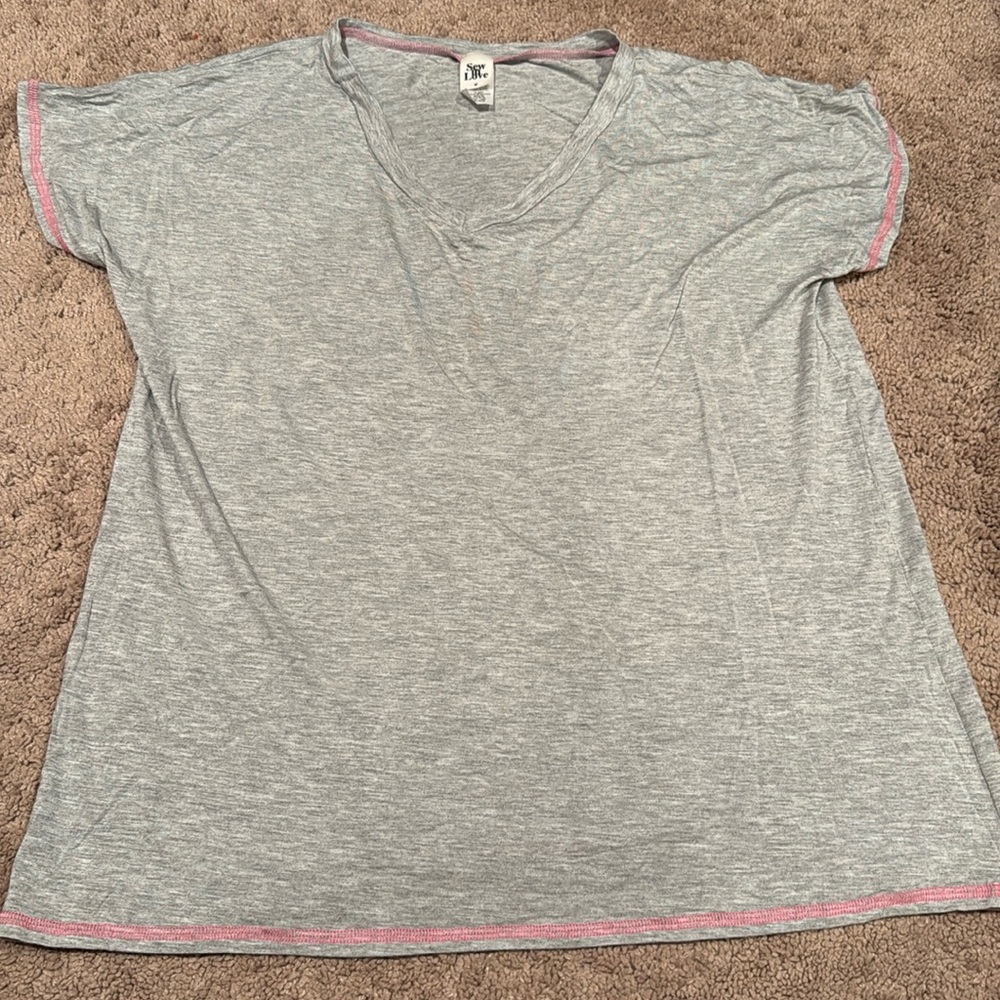 Sew In Love V Neck Top